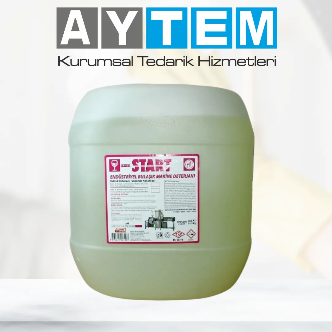 START ENDÜSTRİYEL  BULAŞIK MAKİNESİ DETERJANI 30 KG